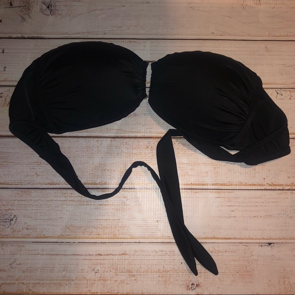 VENUS Other - Black Venus Bandeau Swim Top VENUS Other - Black Venus Bandeau Swim Top